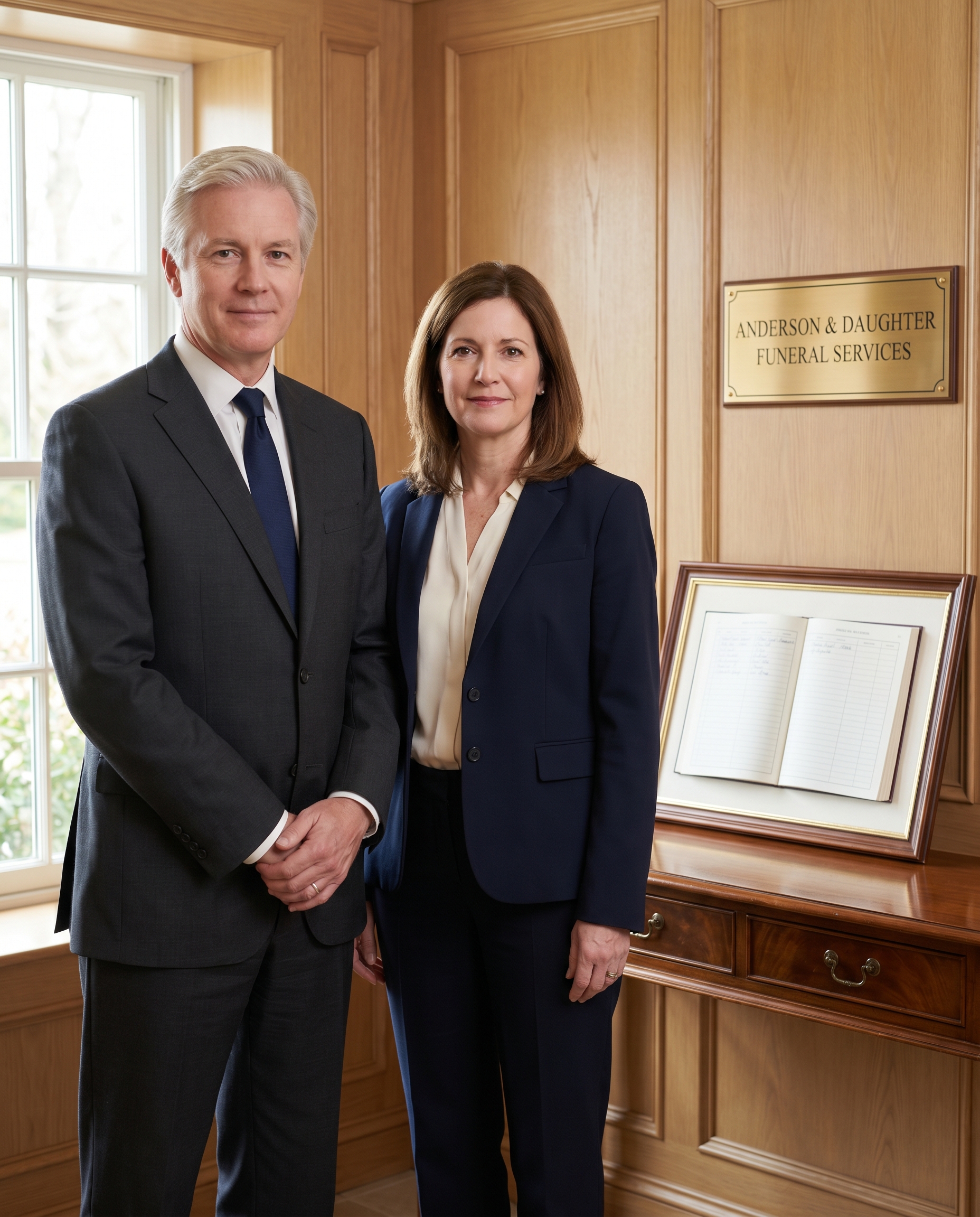 Daniel Bennett and Sarah Bennett-Walsh, second- and third-generation owners